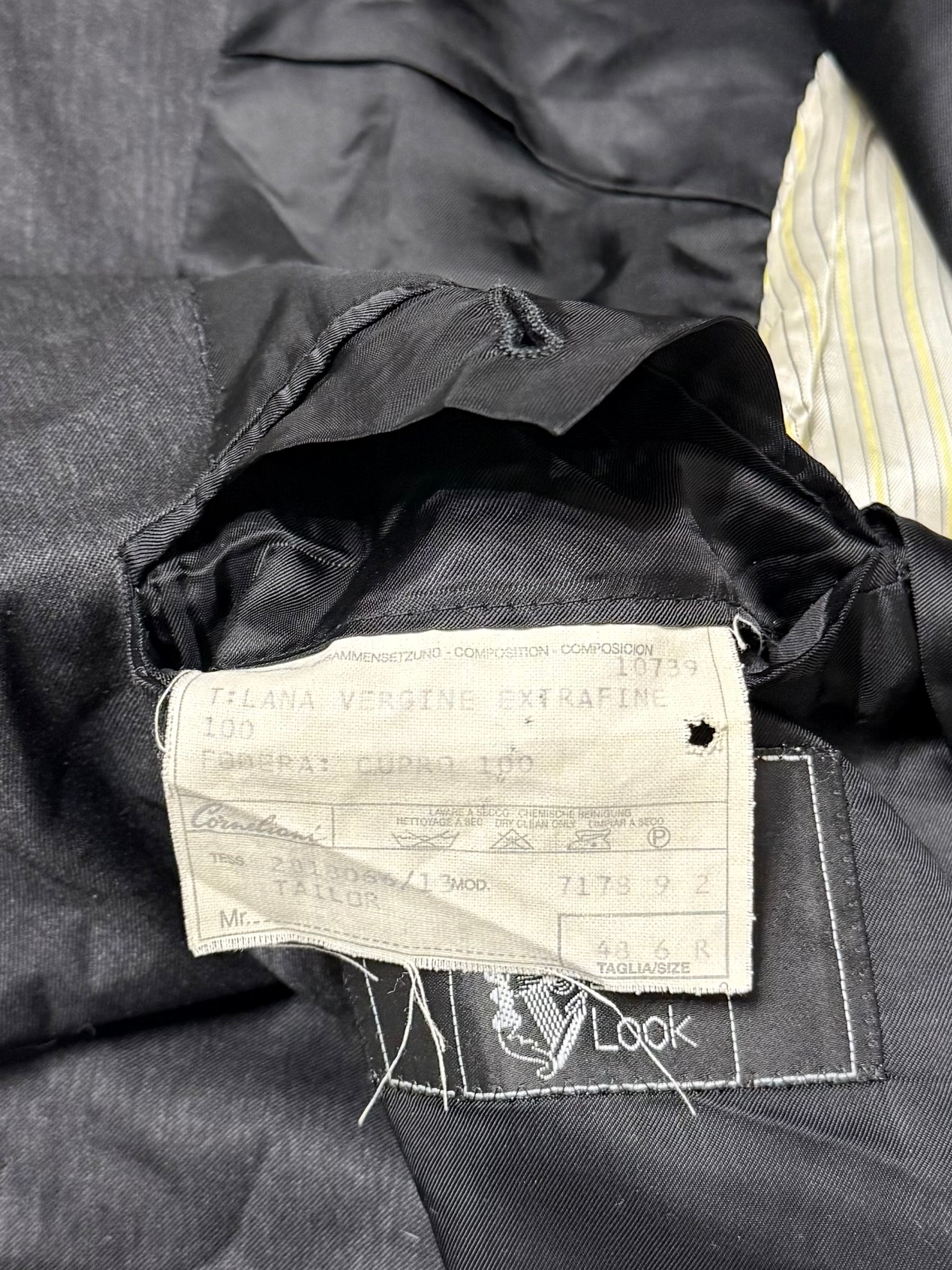 Blazer scritta oro ‘Dramma’ handmade