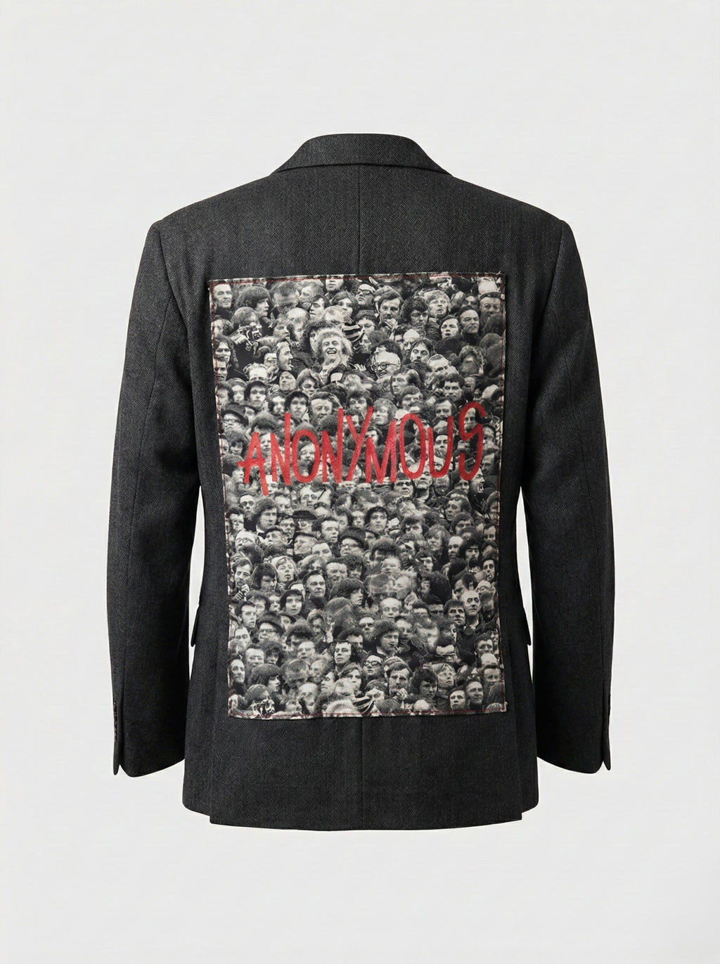 Blazer vintage ‘Anonymous’ 100% lana handmade