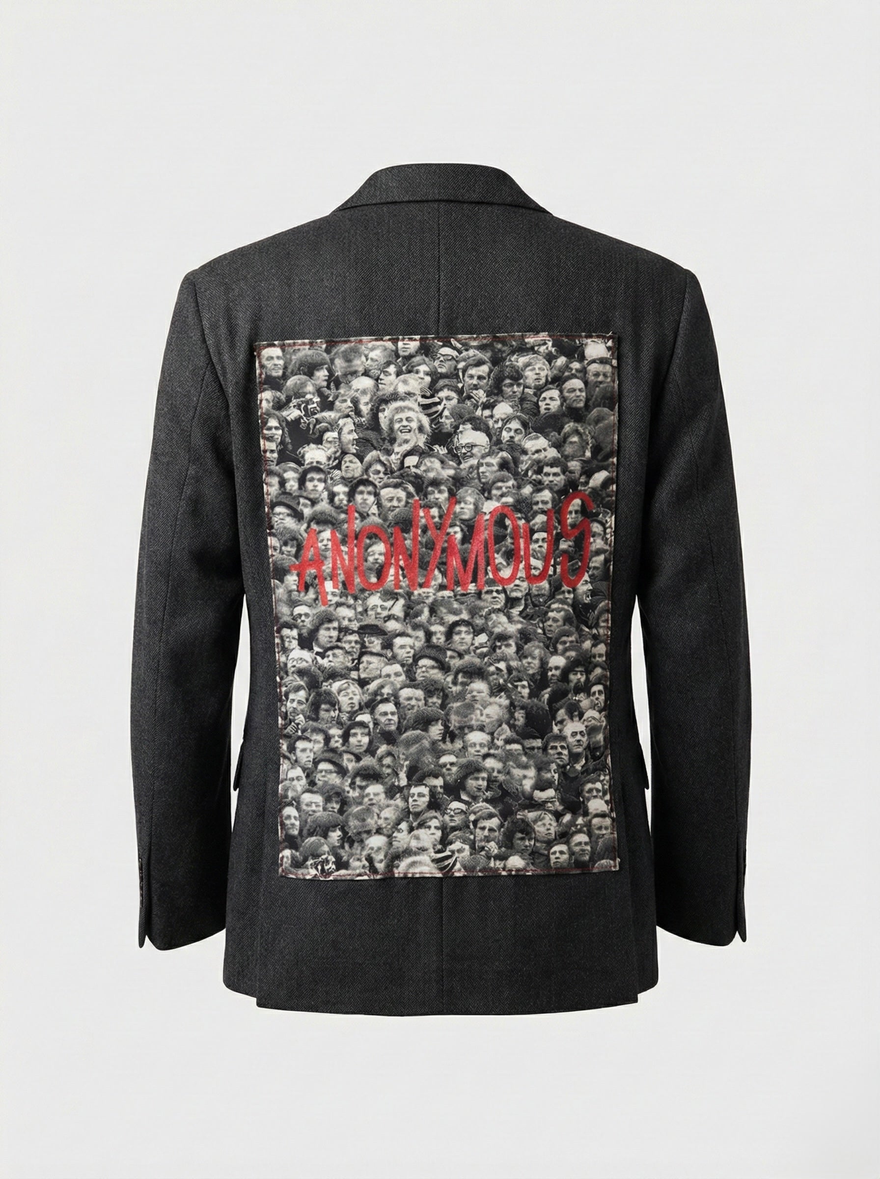 Blazer vintage ‘Anonymous’ 100% lana handmade