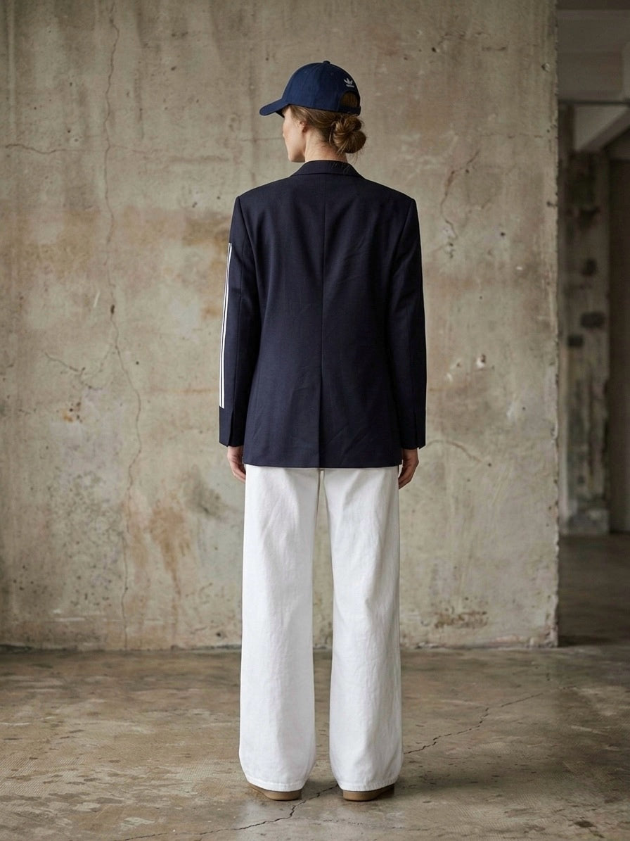 Blazer doppiopetto vintage ‘Adidas’ reworked