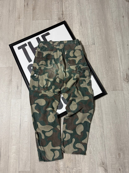 Jeans cargo camouflage
