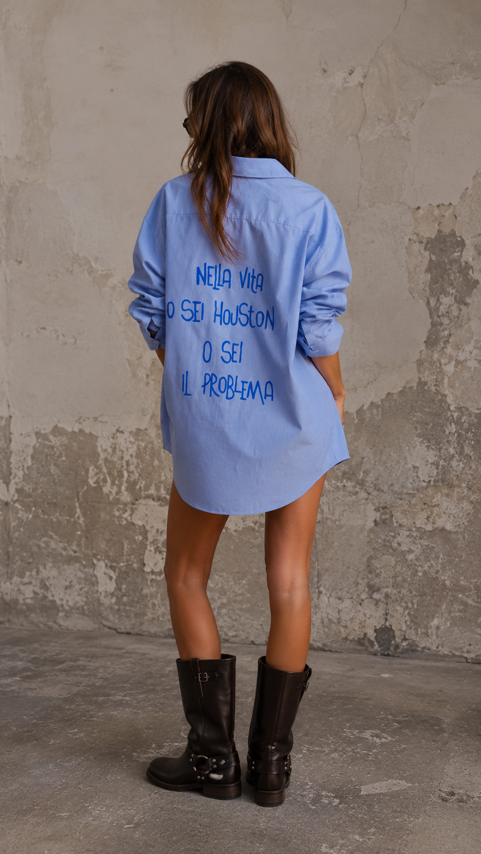 Camicia righe ‘Houston’