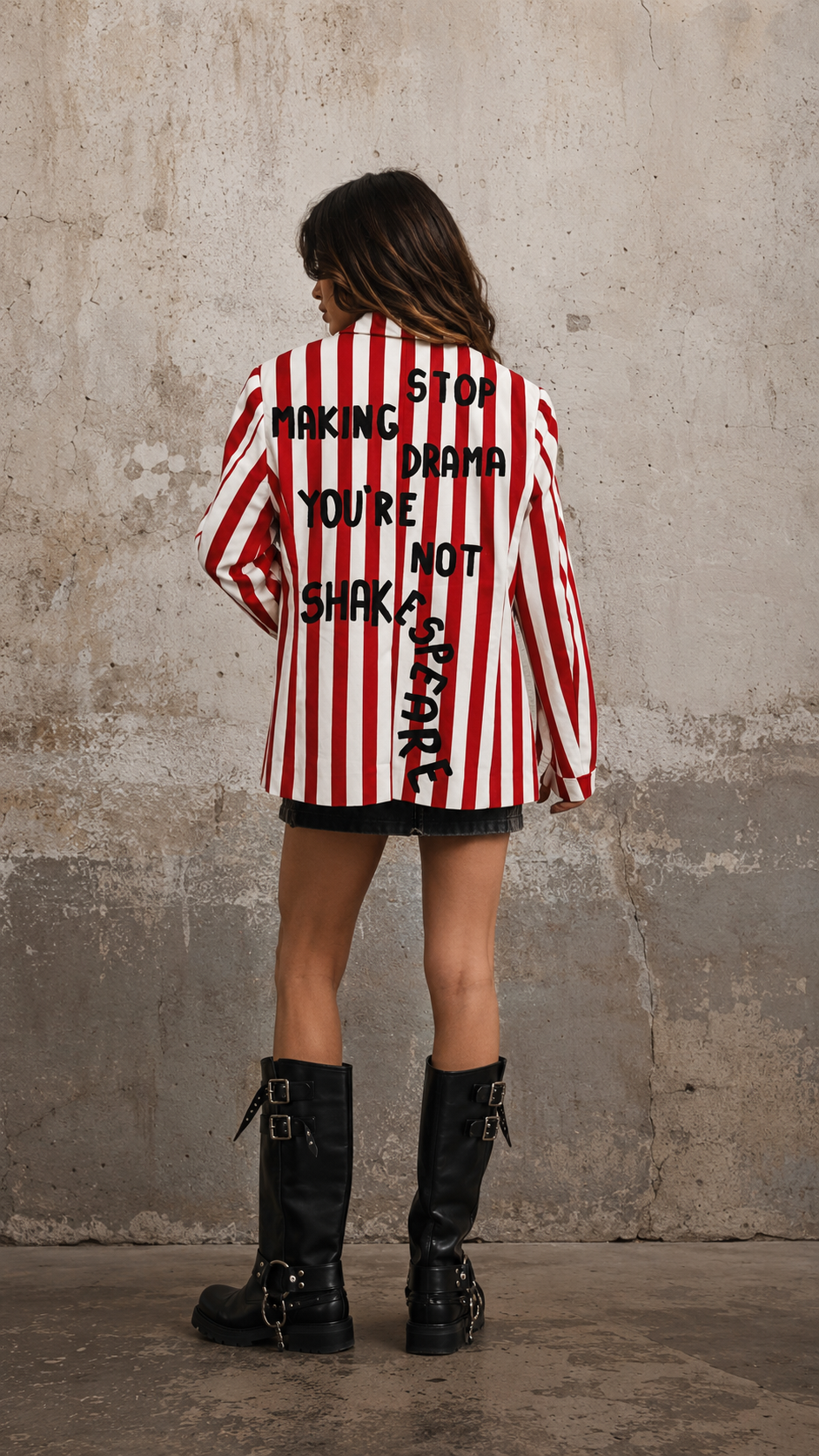 Blazer righe ‘Shakespeare’