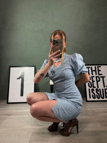 Abito tubino denim cuore tg.S