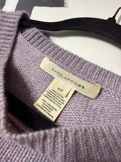 Maglioncino lavanda cashmere Marc Jacobs