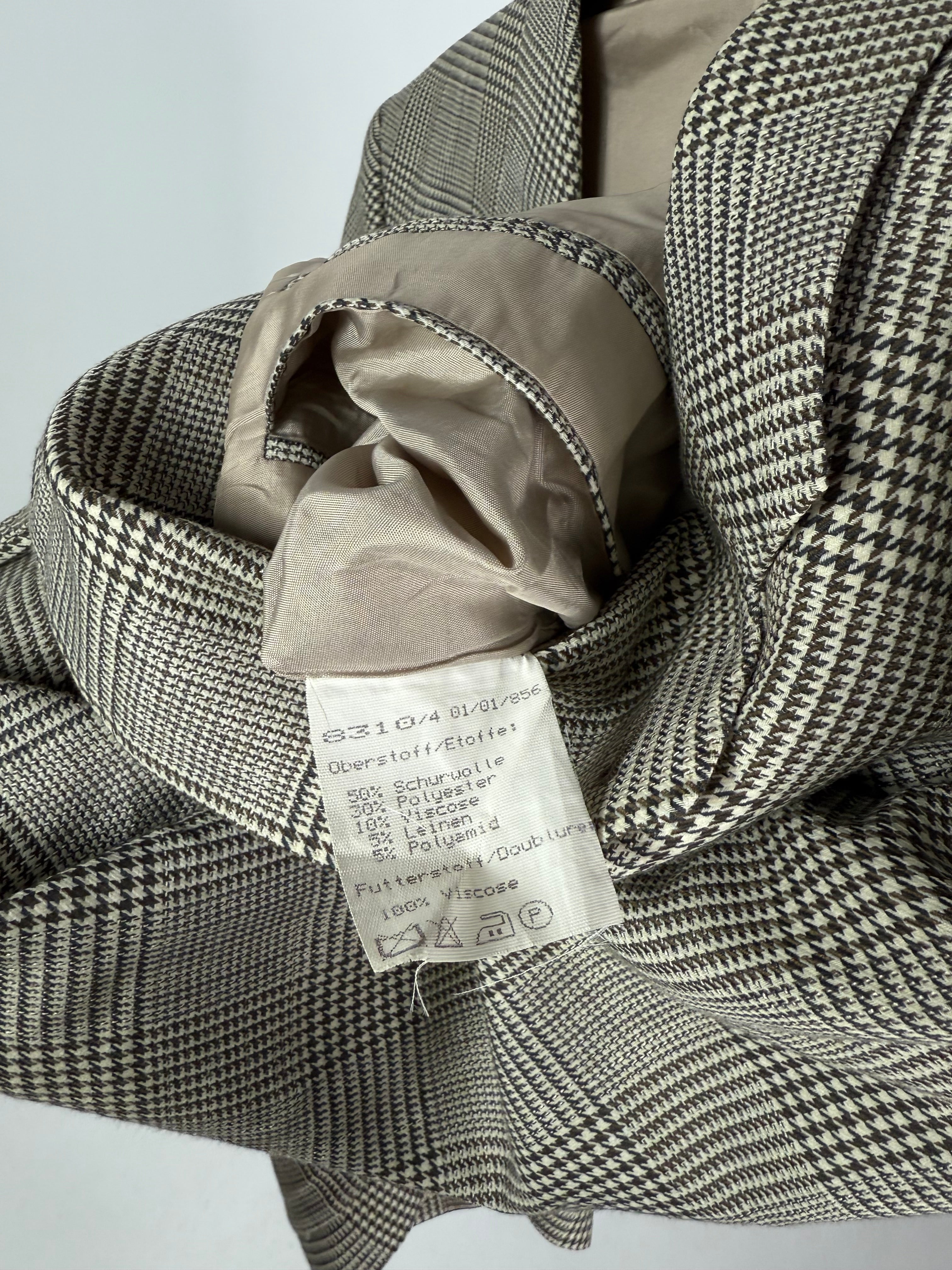 Blazer vintage pied de poule tg.L