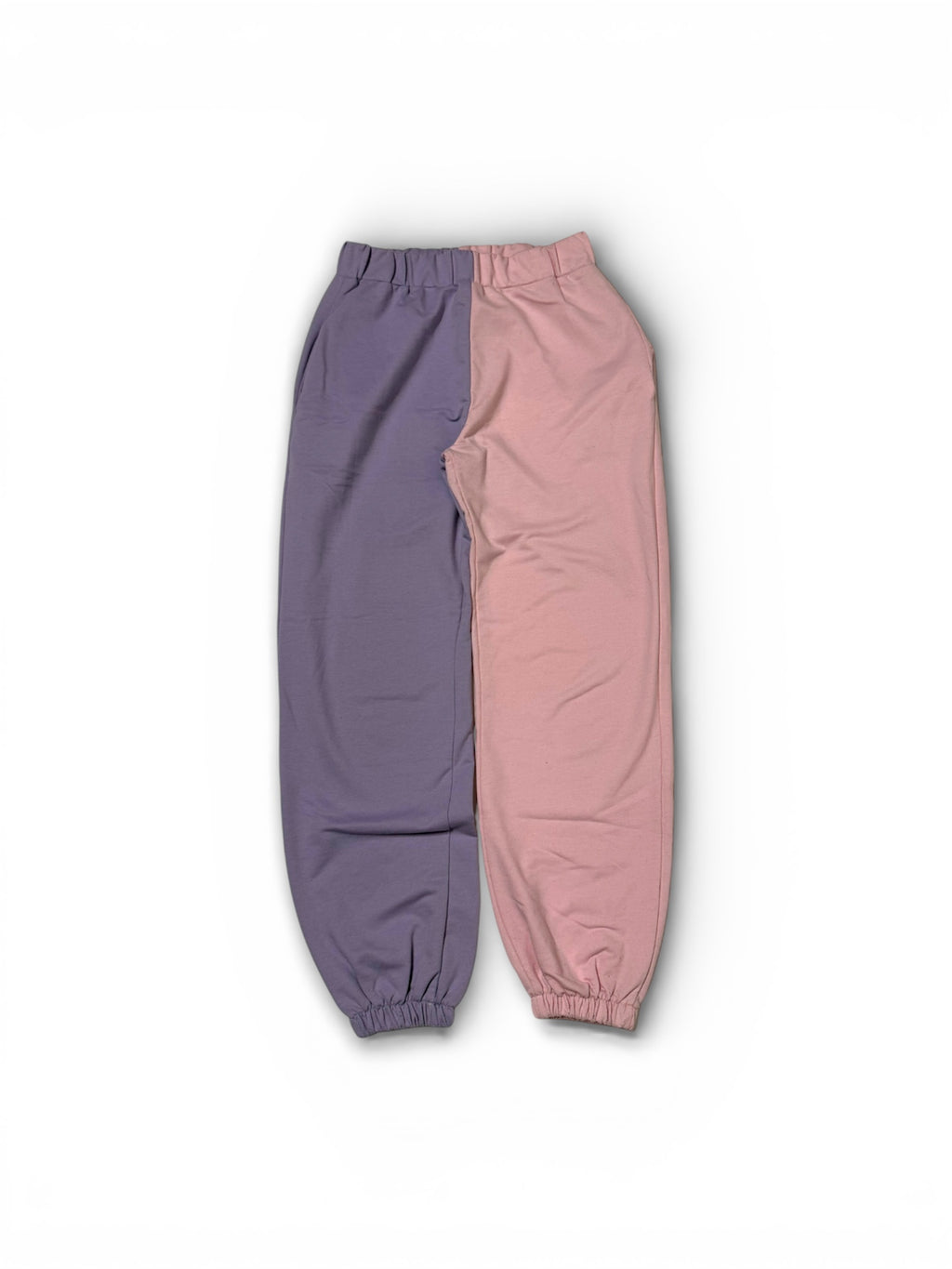 Pantalone tuta bicolore