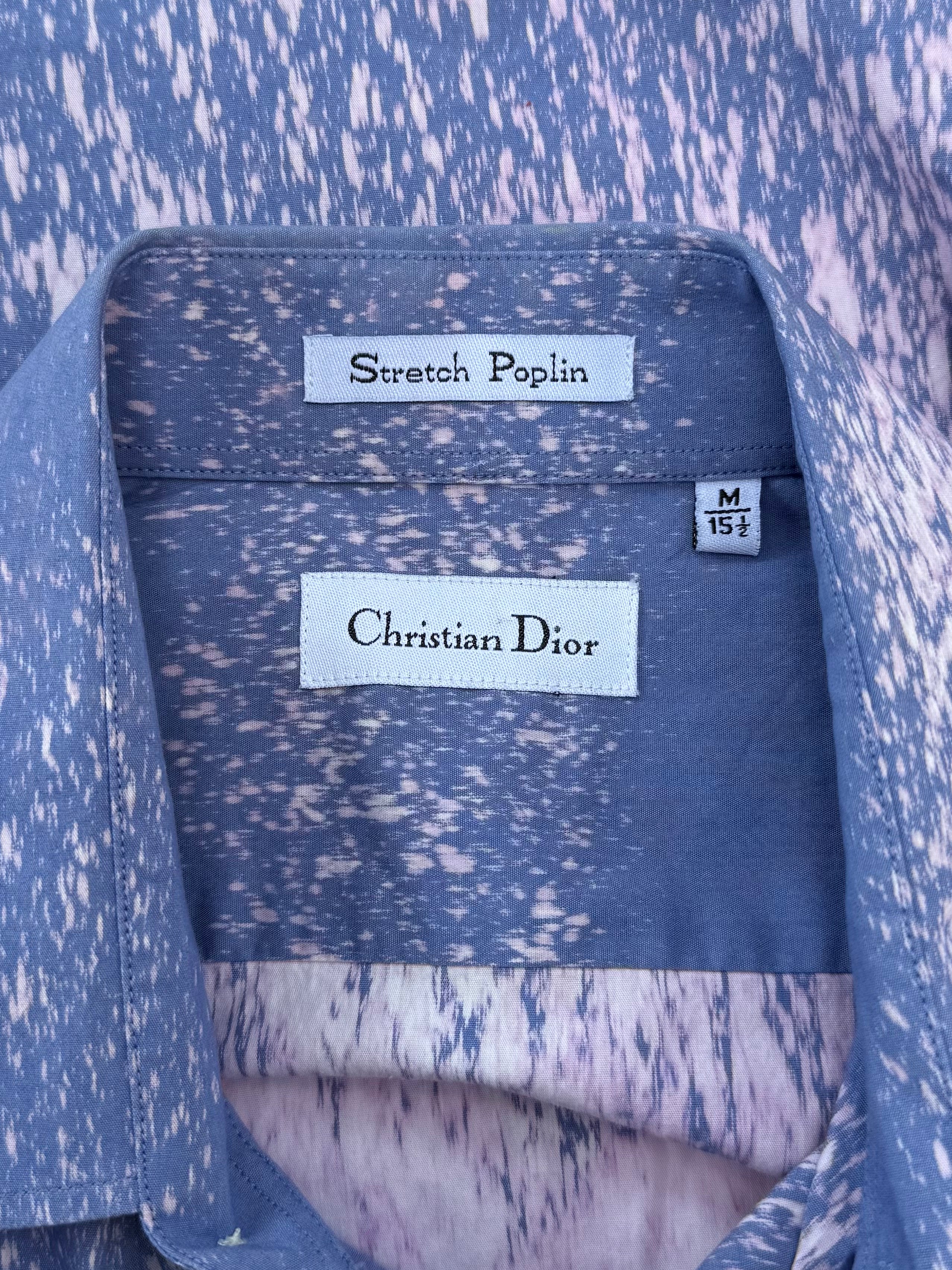 Camicia cropped Christian Dior reworked