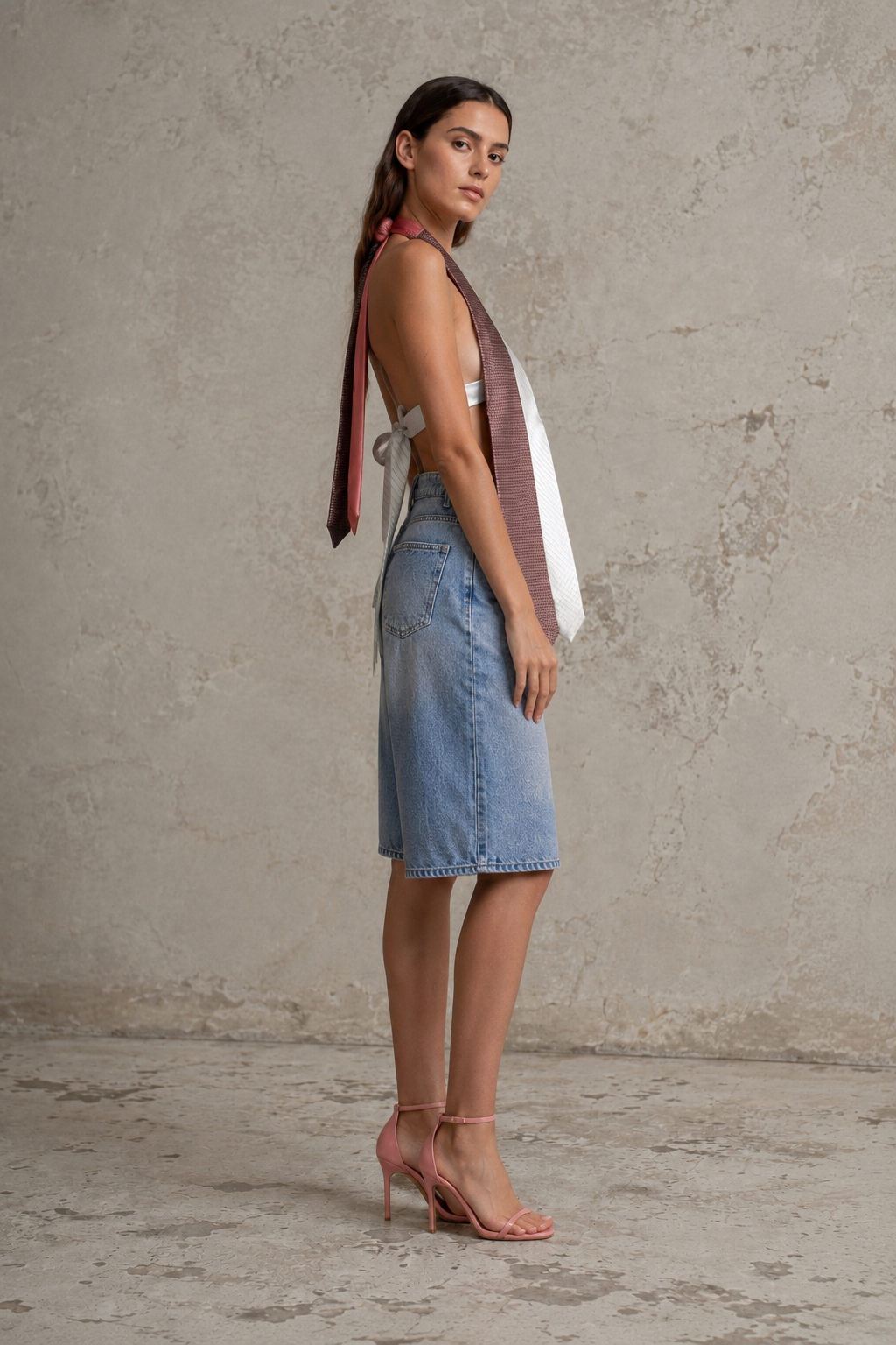 Top handmade ‘Ties’  upcycling