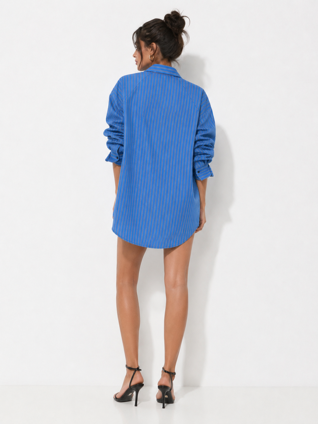 Camicia over righe Bimba y Lola
