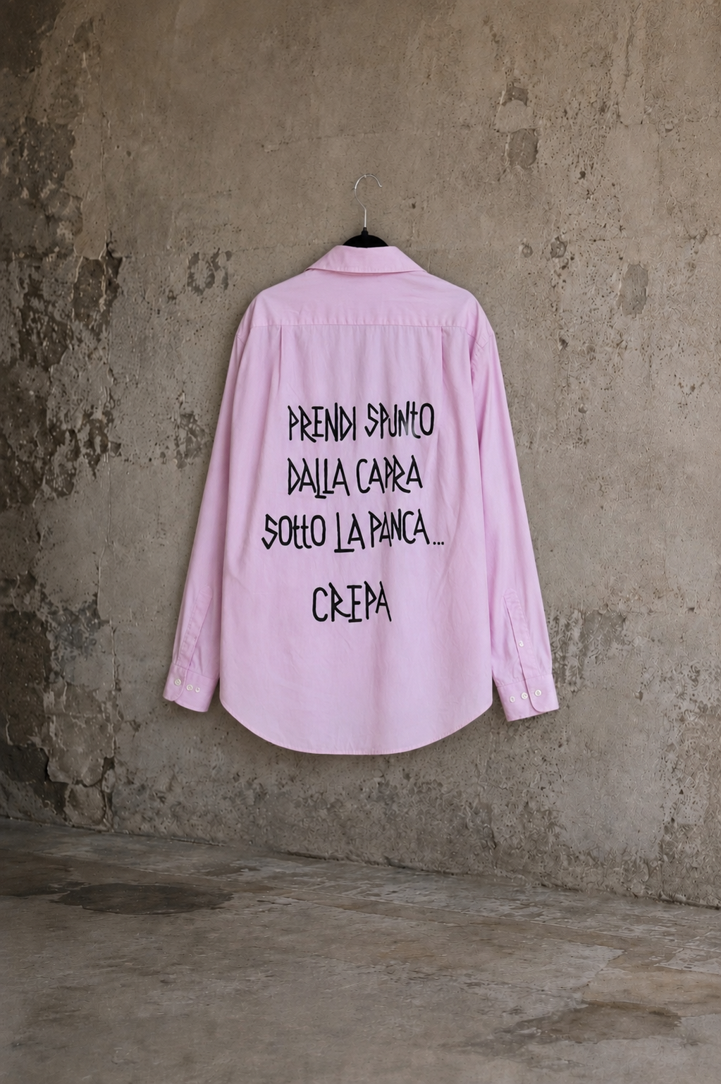 Camicia righe ‘crepa’