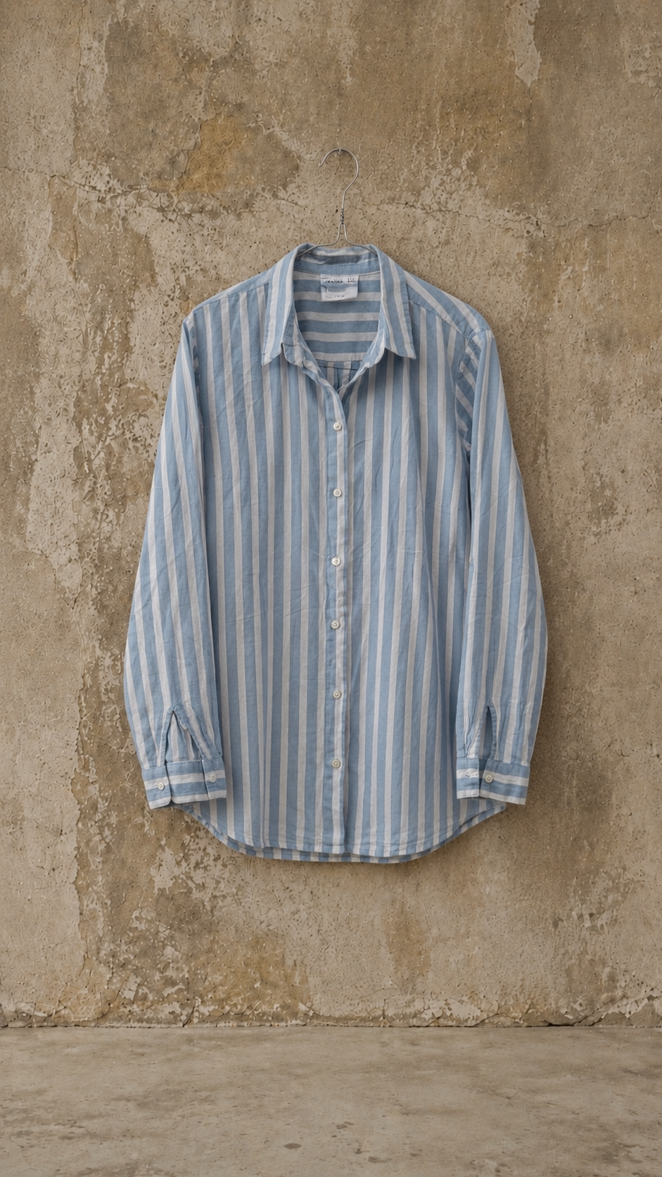 Camicia righe ‘meglio soli’ ☀️