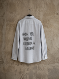 Camicia righe ‘Nata Per Brillare’