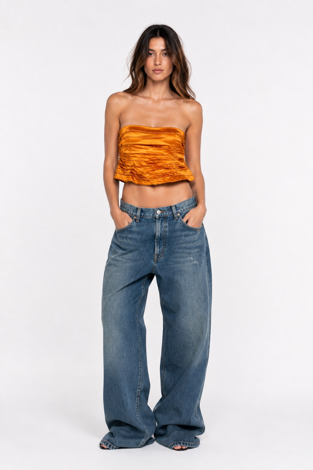 Top vintage  fascia fiocco