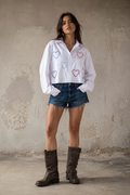 Camicia ‘Colored Heart Line’
