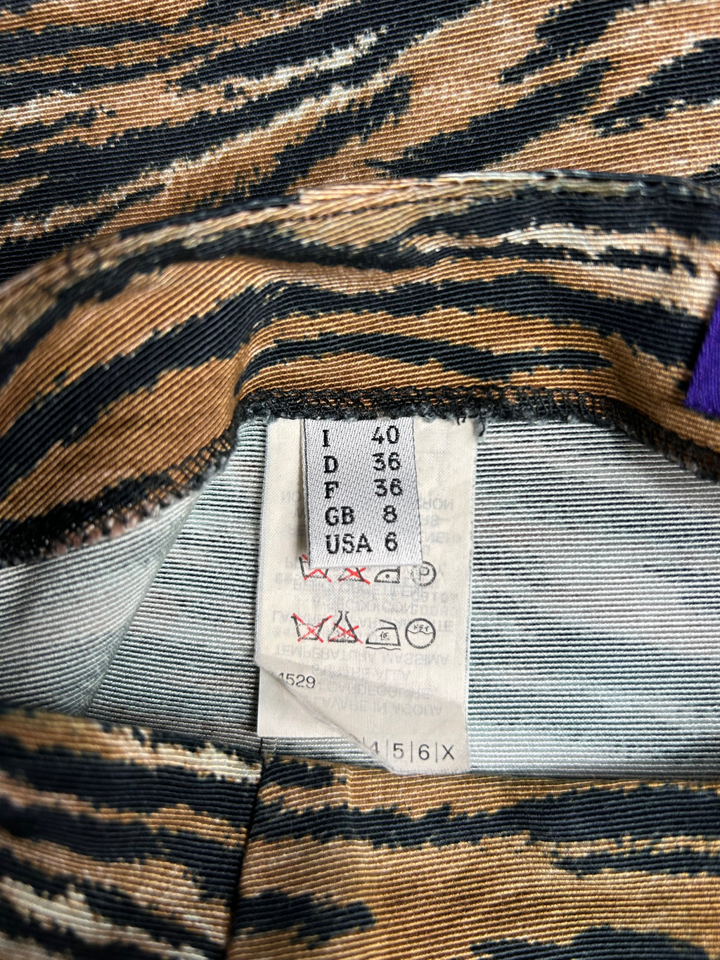 Minigonna animalier Future Ozbek