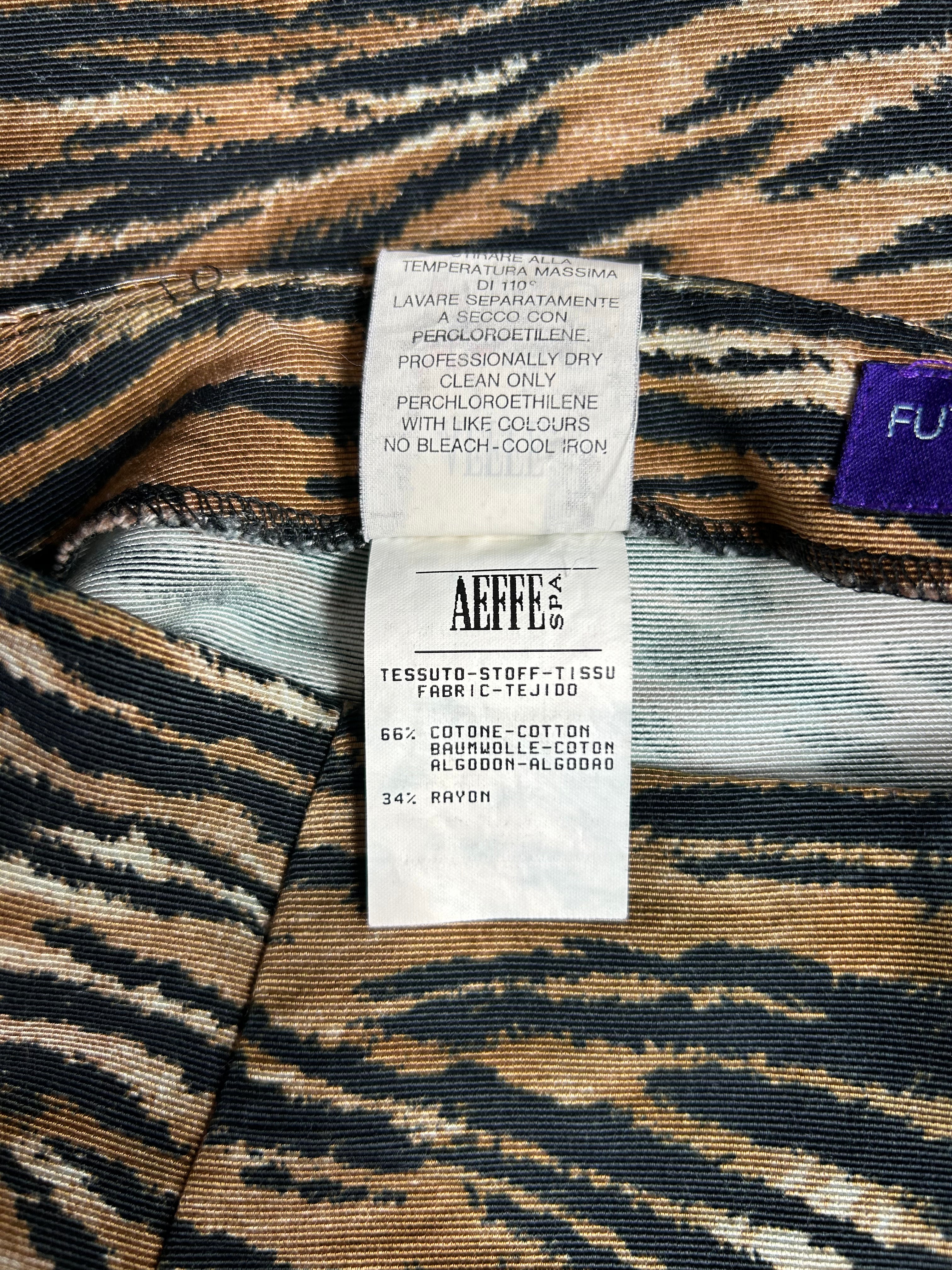 Minigonna animalier Future Ozbek