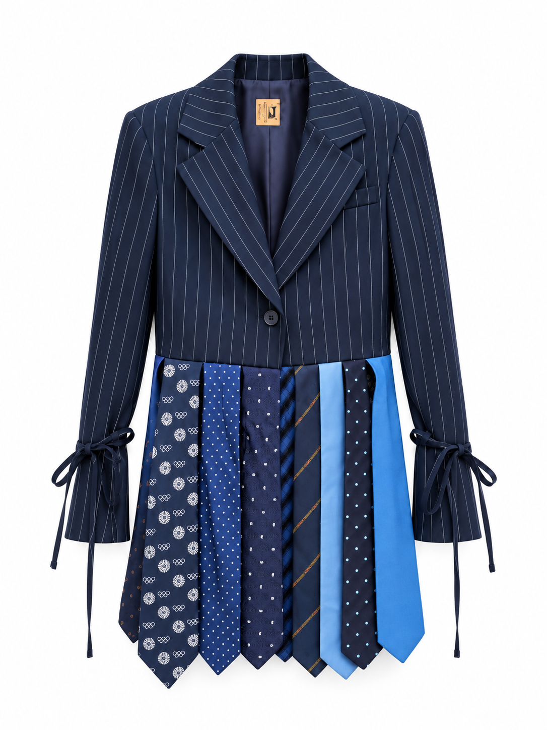 Blazer cravatte ‘Wall street’