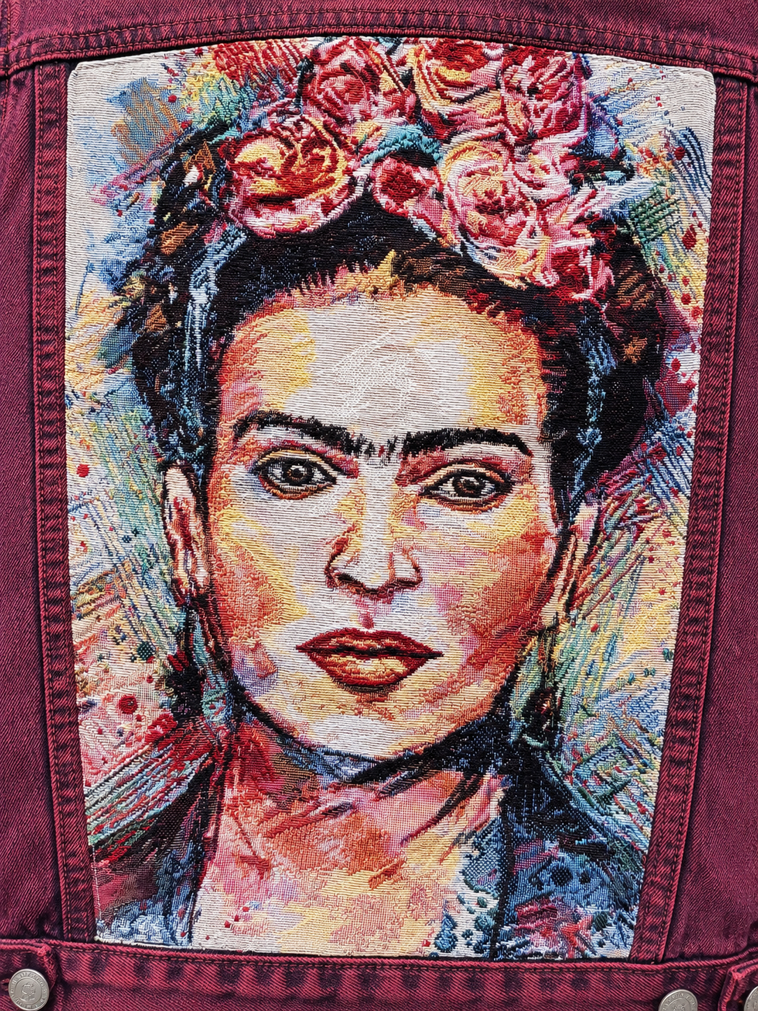 Giacca bomber denim ‘Frida’