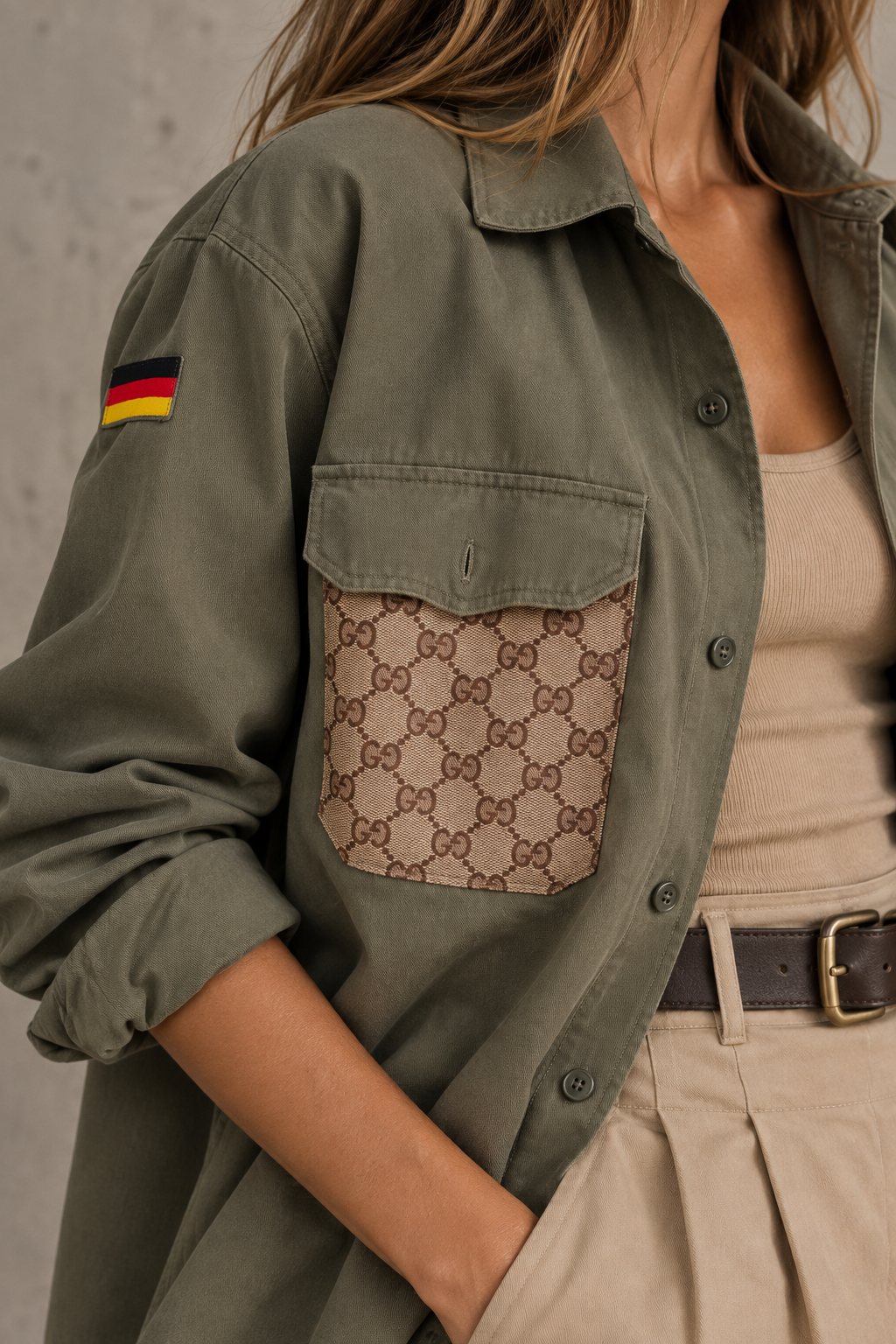 Giacca - Camicia ‘I’m too Gucci’