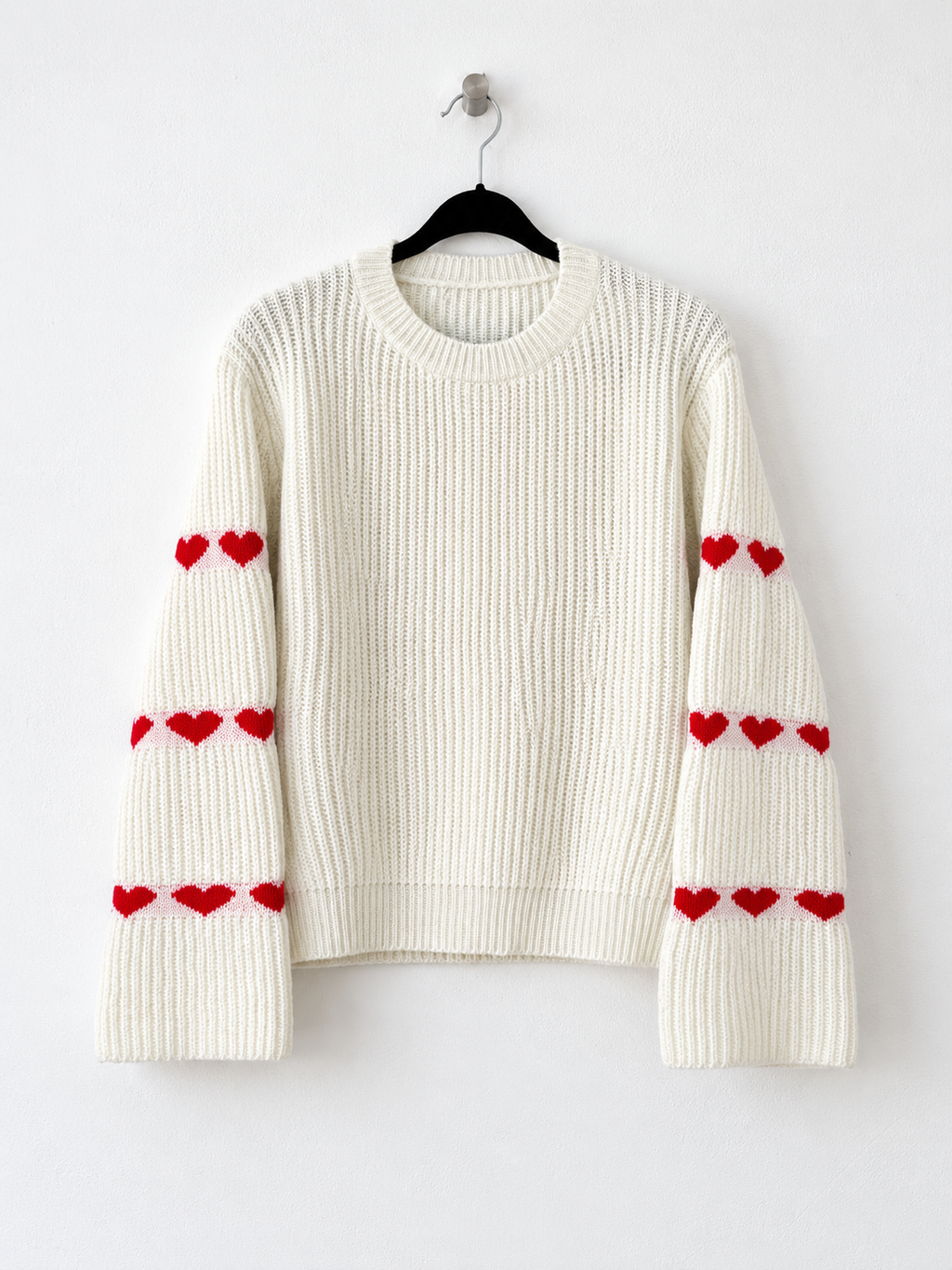 Maglioncino ‘red hearts’
