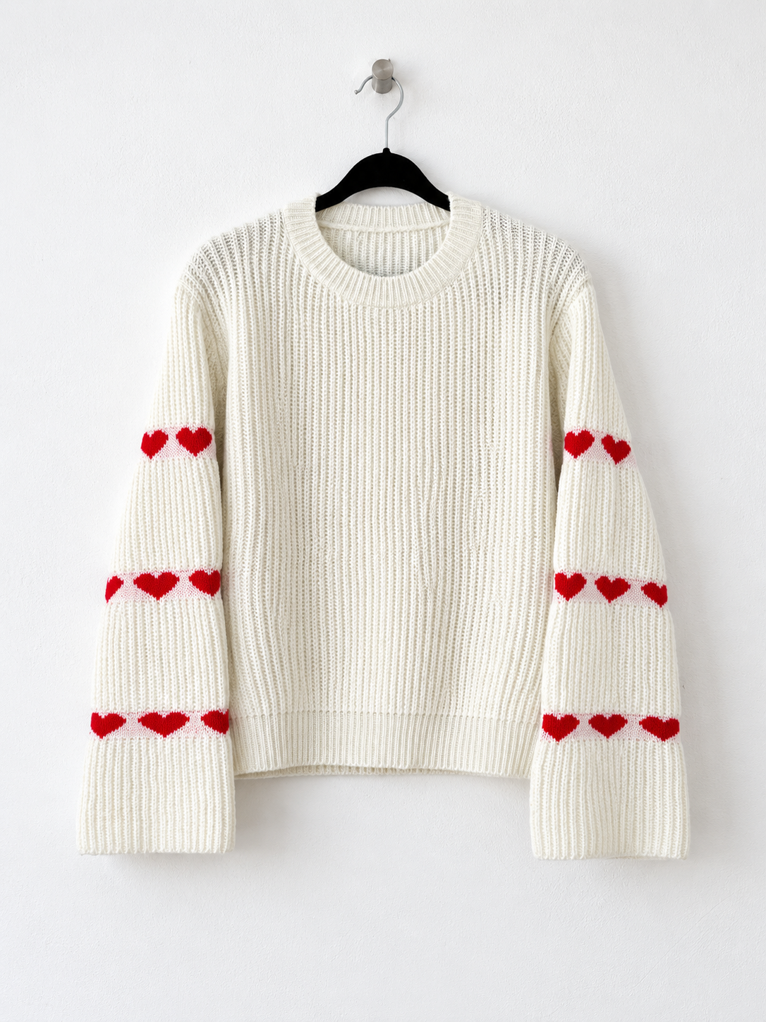 Maglioncino ‘red hearts’