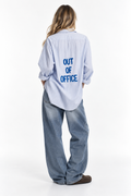 Camicia righe ‘Out of Office’