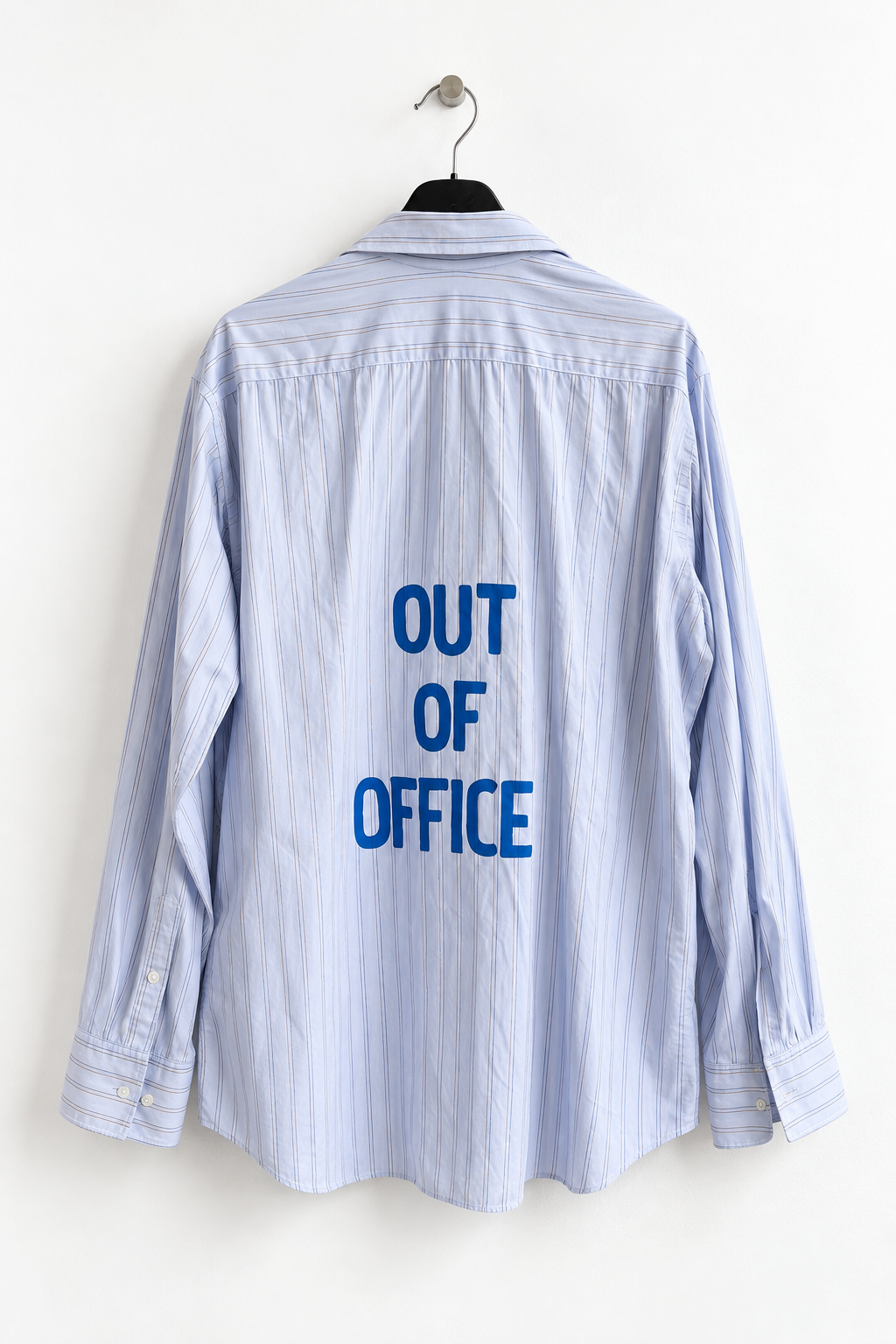 Camicia righe ‘Out of Office’