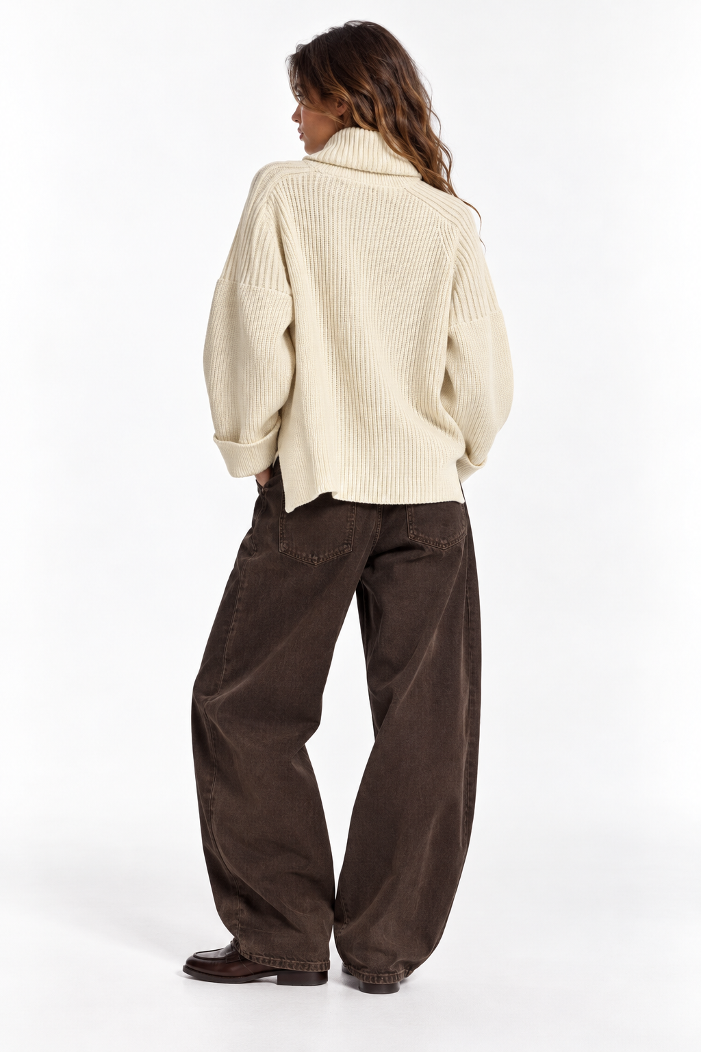 Maglione dolcevita tricot