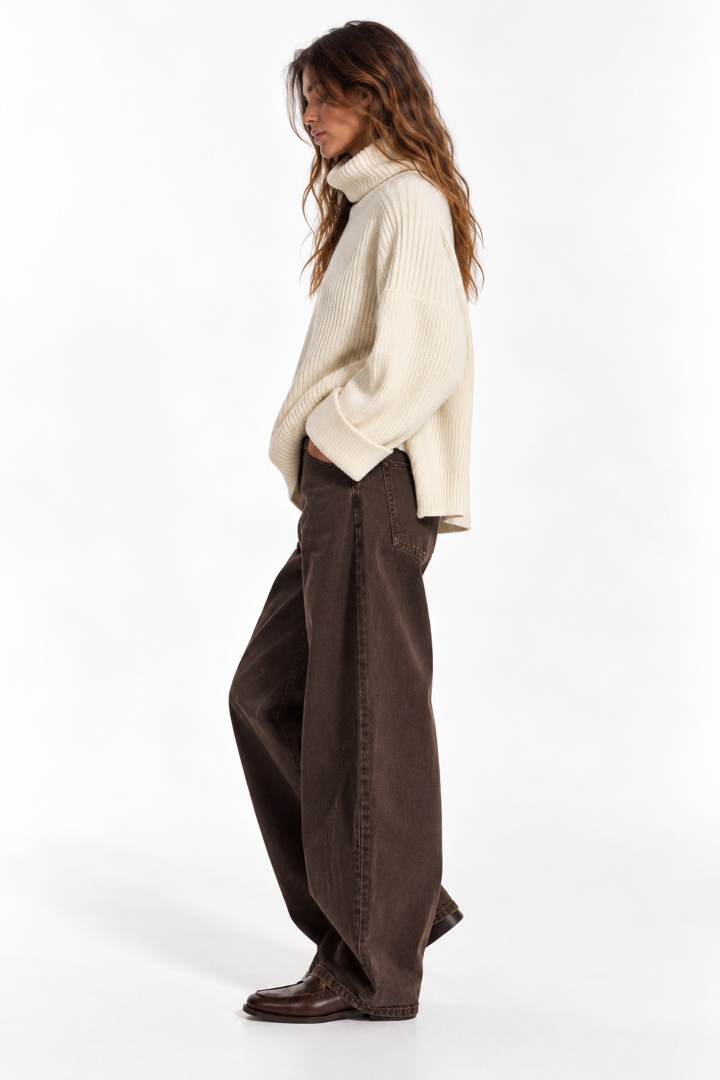 Maglione dolcevita tricot