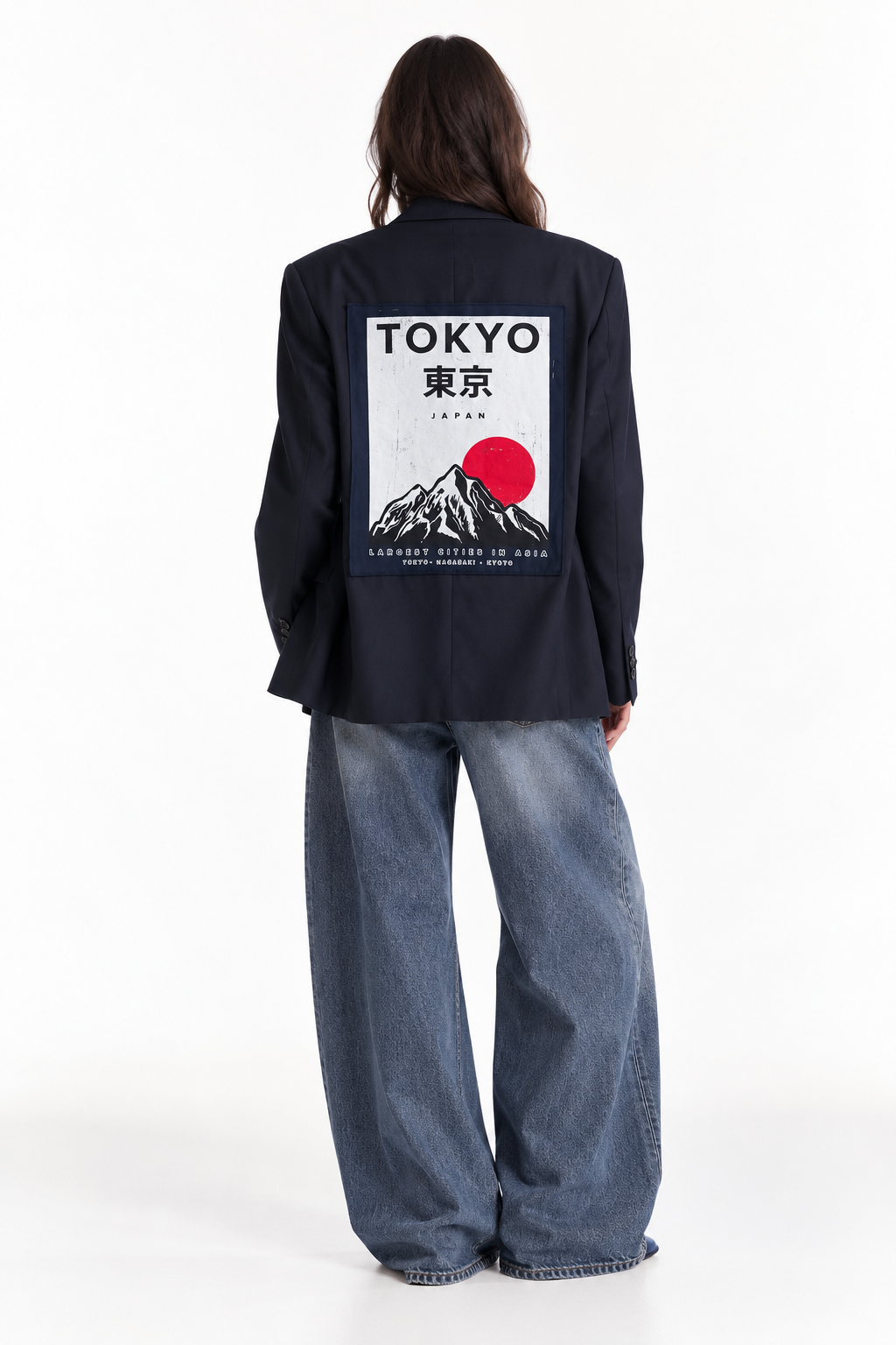 Blazer vintage ‘Tokyo’ 100% lana vergine