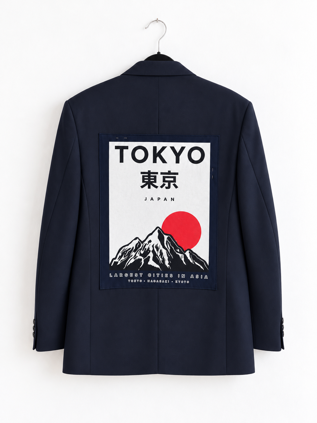 Blazer vintage ‘Tokyo’ 100% lana vergine