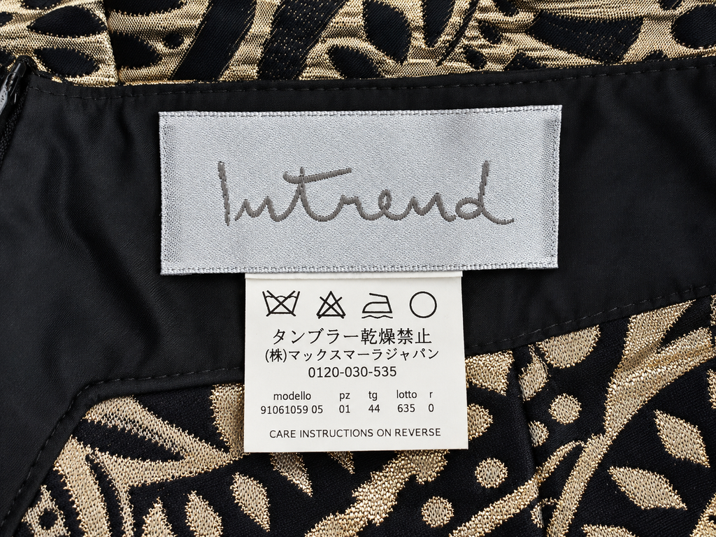 Gonna Midi Jacquard Fantasia Intrend