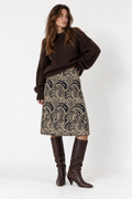 Gonna Midi Jacquard Fantasia Intrend