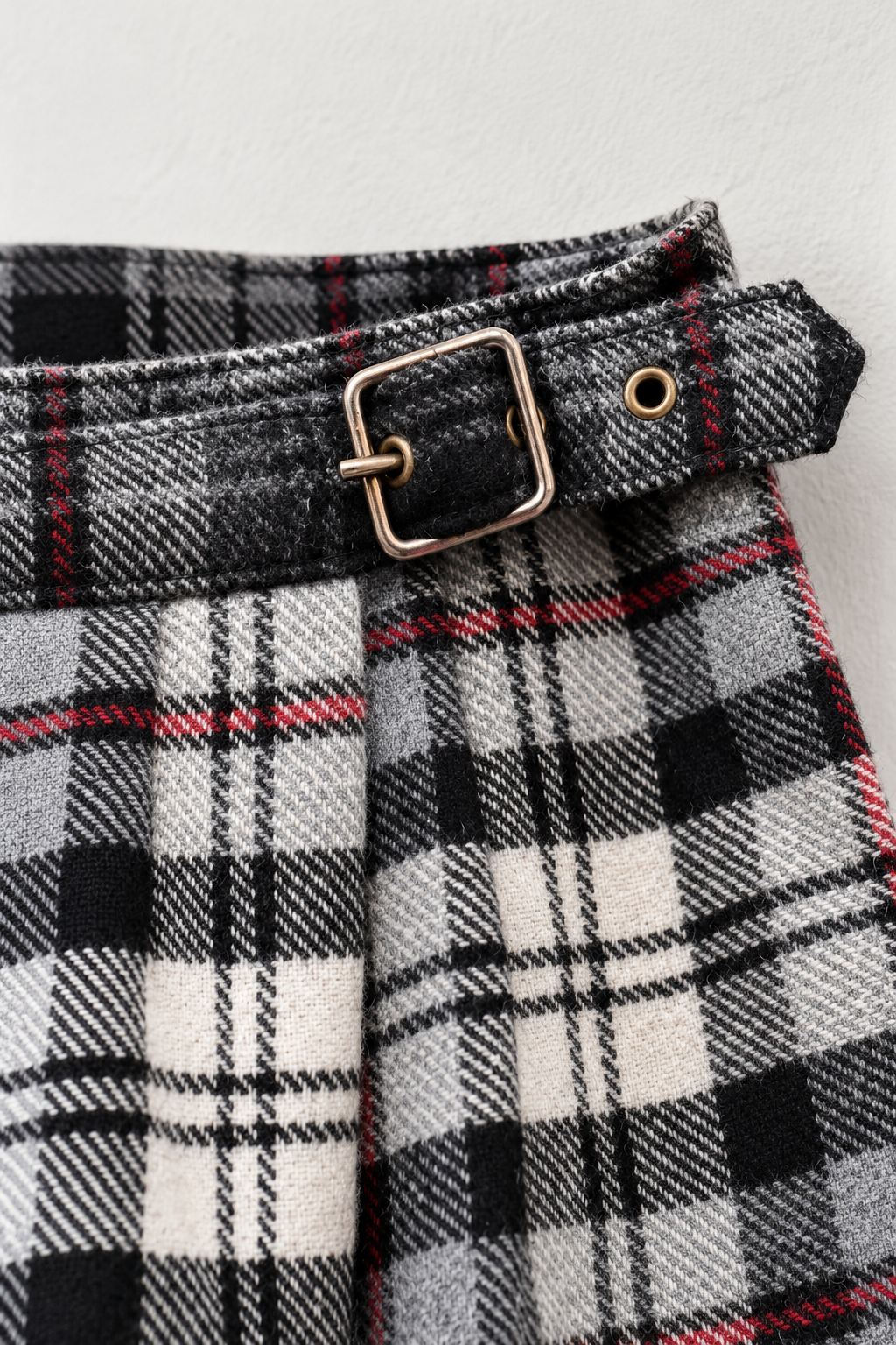 Maxi kilt tartan vintage 60% lana