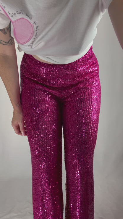 Pantalone paillettes tg.M